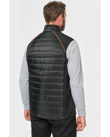  Bodywarmer bi-matière unisexe