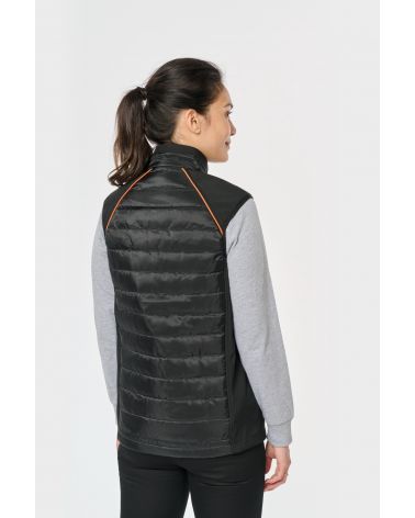  Bodywarmer bi-matière unisexe