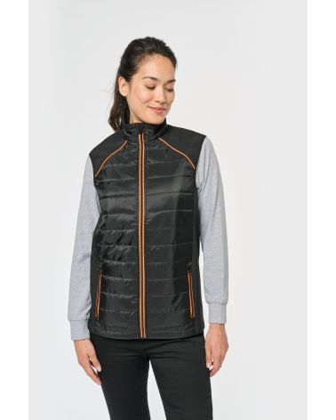  Bodywarmer bi-matière unisexe