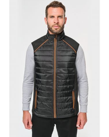  Bodywarmer bi-matière unisexe