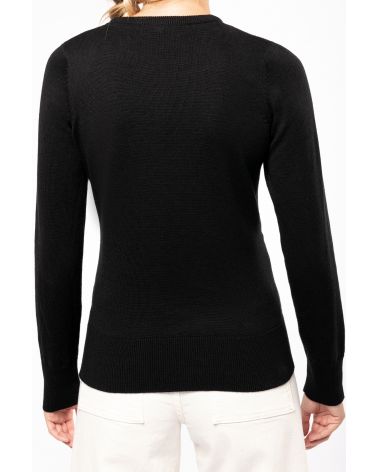 Pull col rond Femme